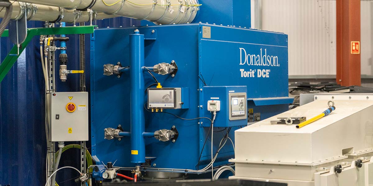 Donaldson Torit DCE machinery